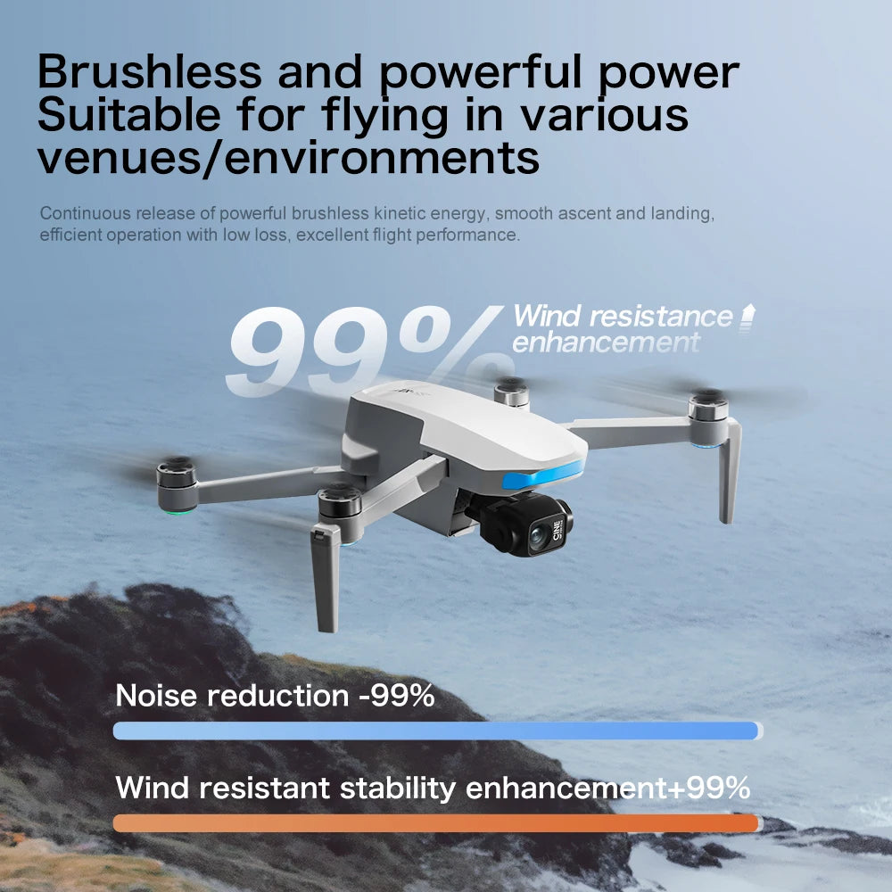 GPS S-X1 Drone Three-Axis Gimbal 8K Professional HD Camera WIFI 5G Brushless FPV Obstacle Avoidance Quadcopter Dron