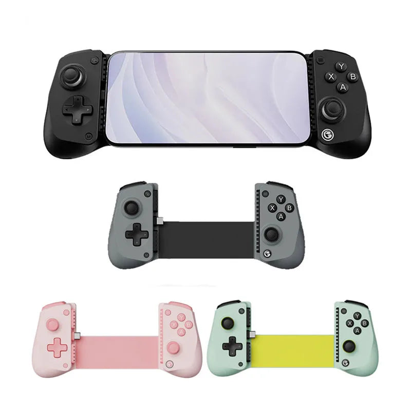 Mobile Game Controller 1Pcs Stretchable Handle for IOS & Android Type-C Gaming Peripheral Games Controller for X5 Lite