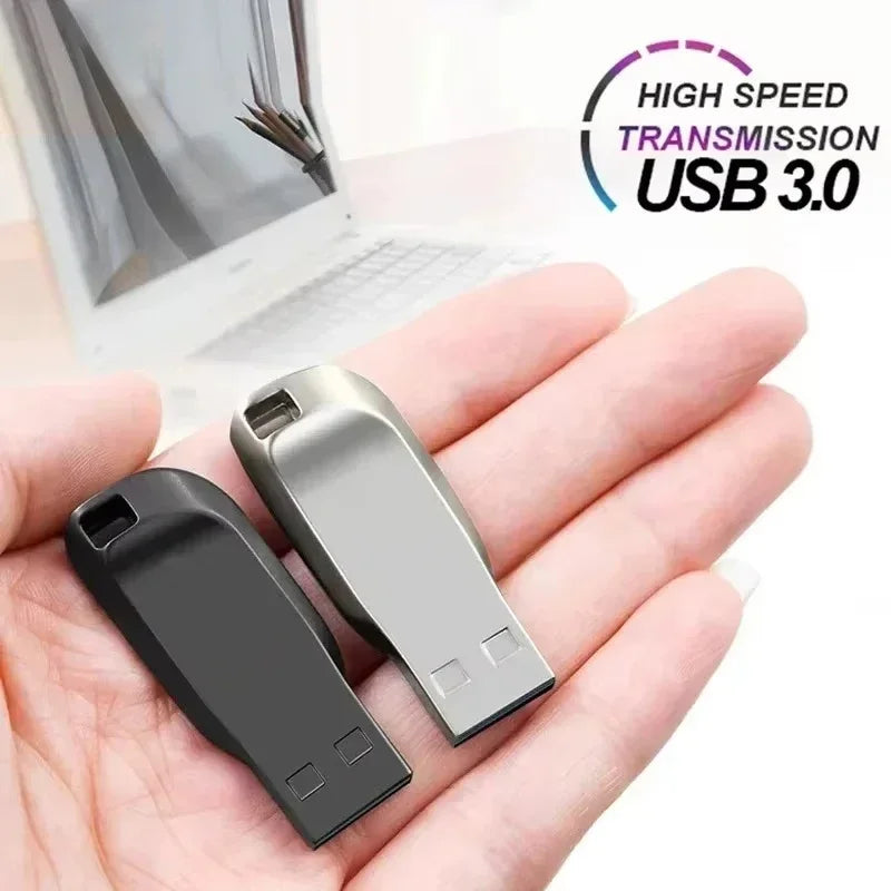 Flash Drive USB 3.0 Mini High Speed Metal Pendrive Stick Portable Drive Waterproof Memoria Storage 8GB U Disk Memory Stick