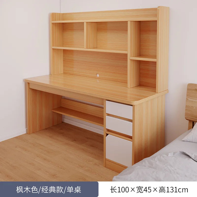 Desk Integrated Student Bedroom Household Computer Desk Simple Writing Rental House Simple Modern Table
