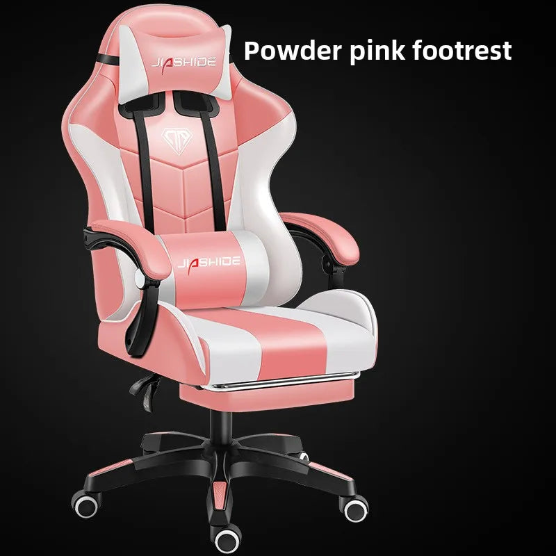 Modern Ergonomic Gaming Chair with Lumbar Support Versatile Office and Internet Cafe Seating Adjustable Computer Chair for Home