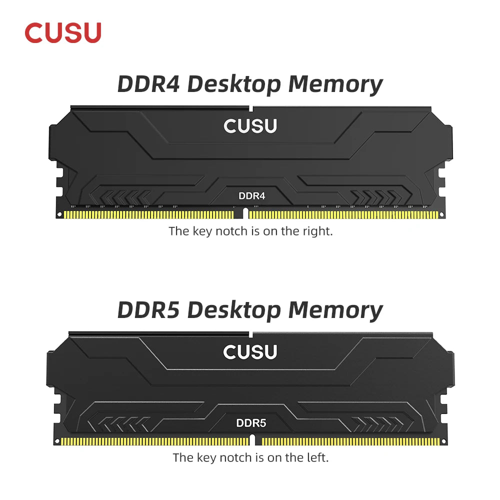 DDR5 Memory RAM 32GB 16GB X2 4800Mhz 5600Mhz 6000Mhz 6400Mhz Ram DDR4 3200Mhz 3600Mhz Desktop UDIMM for PC Dual Channel
