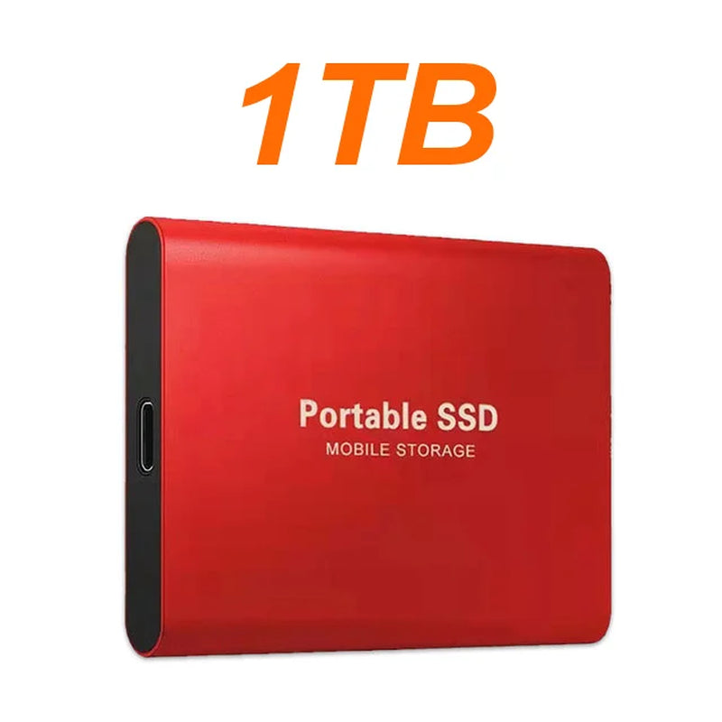 【Brand+】2026New External SSD 1TB/2TB/4TB Durable Portable Hard Disk High-Rate Original Solid-State Drive for Pc/Laptop/Phone/Mac