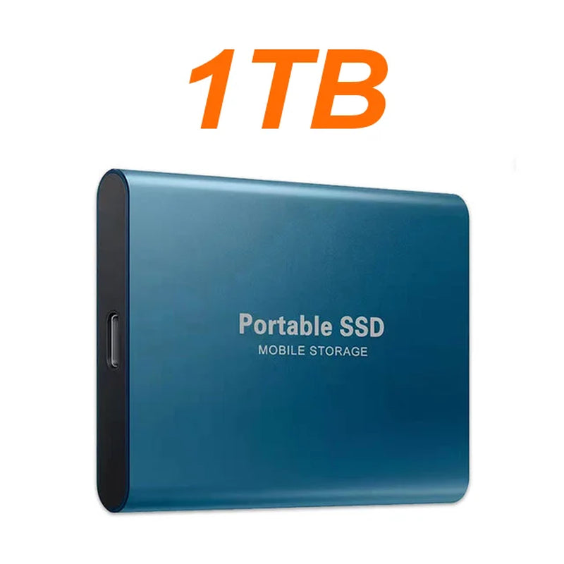 【Brand+】2026New External SSD 1TB/2TB/4TB Durable Portable Hard Disk High-Rate Original Solid-State Drive for Pc/Laptop/Phone/Mac